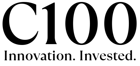 C100 AB Logotyp